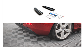 Splitter Volvo V40 Rear Side Gloss Black