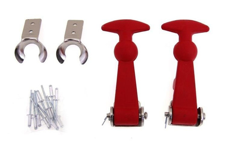 Zapinki klapy Red PRO 