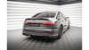 Splitter Audi S8 D5 Rear Side v.2 Gloss Black