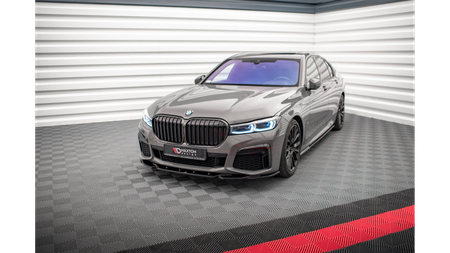 Splitter BMW 7 G11 Facelift M-Pack przód v.2 Gloss Black