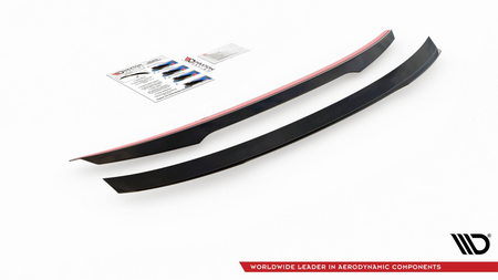 Spoiler Cap Peugeot 508 II Gloss Black