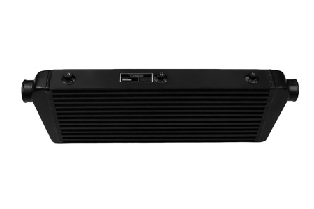 TurboWorks Intercooler 550x230x75 inlet 2.25" Bar and Plate Black