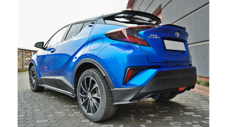 Splitter Toyota C-HR Tył Boczne Gloss Black