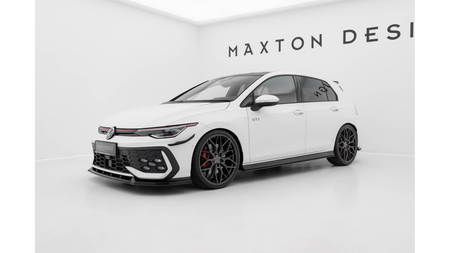 Dokładka Volkswagen Golf GTI GTE GTI Clubsport R-Line Mk8 Progi Street Pro Black-Red v.2