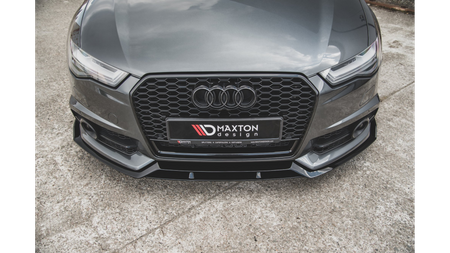 Splitter Audi A6 C7 Facelift S-Line przód