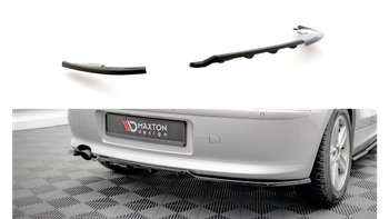 Splitter BMW 1 E81 Facelift Rear Central with Diffuser
