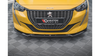 Splitter Peugeot 208 II przód v.2 Gloss Black