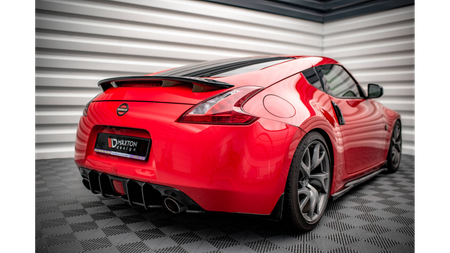 Dyfuzor Nissan 370Z Tył Street Pro Black-Red