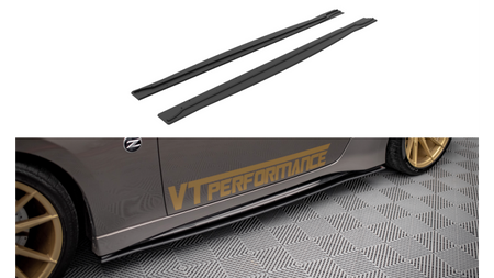 Diffuser Nissan 370Z Nismo Facelift Side Skirts Street Pro Black