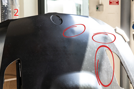 Maska BMW 3 E92 Pre LCI USZKODZONA