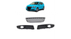Mesh Volkswagen POLO IV Facelift Front Bumper
