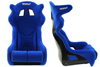 Racing Seat Bimarco Grip Velvet Blue HANS FIA