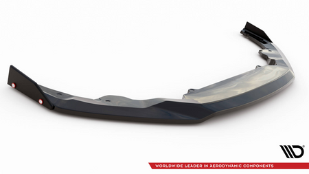 Splitter Audi R8 4S Facelift Front v.3 + flaps Gloss Black