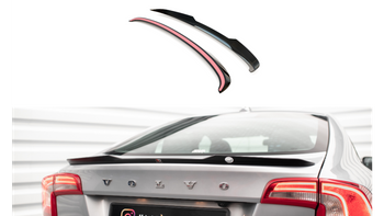Przedłużenie Spoilera Volvo S60 II R-Design Gloss Black