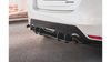 Diffuser Toyota GR Yaris IV Rear Racing Durability Black-Red