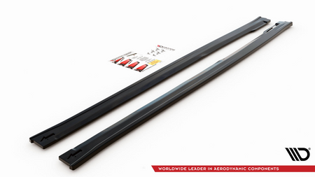 Diffuser Kia Optima IV Side Skirts Gloss Black