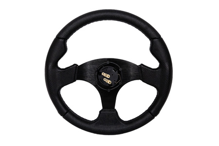 Steering wheel Pro 330mm offset:0mm Leather Black
