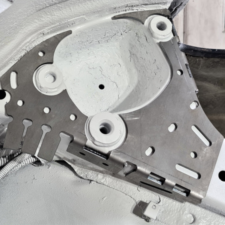 Reinforcement plate BMW 3 E36 Rear trailing arm mount