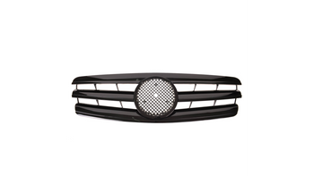 Grill Mercedes-Benz C W203 S203 All Black 3S