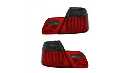 Lampy BMW 3 E46 Tył LED Red-Smoke