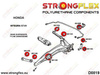 Rear anti roll bar bush