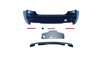 Zderzak BMW 3 F30 Tył z dyfuzorem