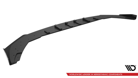 Splitter BMW 2 G42 M-Pack Przód Pro + flaps Black