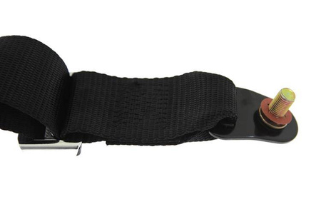 Racing seat belts 4p 3" Black - Pro Sport