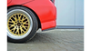 Splitter Honda Jazz I Tył Boczne Gloss Black