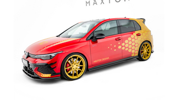 Splitters set Volkswagen Golf GTI Clubsport Mk8 Facelift v.2