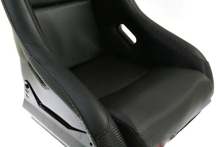 Racing seat EVO PVC Carbon Black