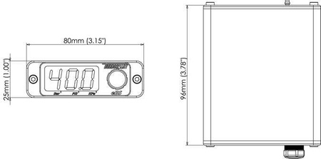 Electronic Boost Controller Turbosmart EBOOST STREET 2.7 Bar