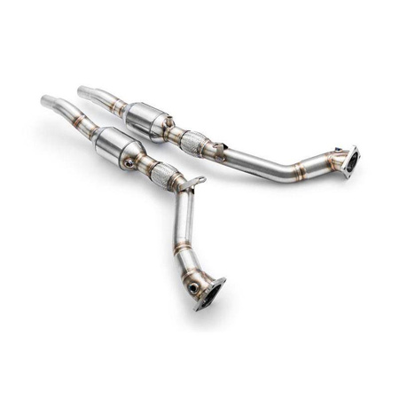 Downpipe AUDI A6, S4, S6, RS4 B5, Allroad C5 2.7 T + silencer