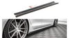 Diffuser Tesla Model S Facelift Side Skirts Gloss Black