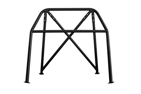 Bolt-in Half Roll Cage Renault Clio 3 Sport Black