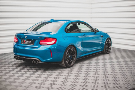 Side Skirts Diffusers V.2 BMW M2 F87 - Gloss Black