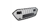 Grill Audi A7 C8 Gloss Black