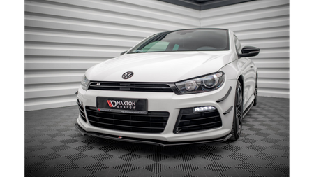 Splitter Volkswagen Scirocco III R Front v.2 Gloss Black