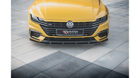 Splitter Volkswagen Arteon R-Line Front Racing Durability Black