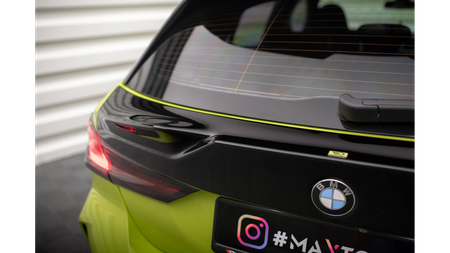 Rear window Cap BMW 1 F40 M-Pack Gloss Black