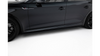 Side Skirts Audi RS5 F5 Street Pro Black-Red