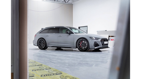 Splitter Audi RS6 RS7 C8 Front v.1 Gloss Black
