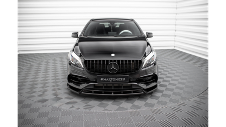 Front Splitter V.2 Mercedes-Benz A AMG-Line W176 Facelift