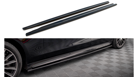 Diffuser Mercedes-Benz S Long V223 Side Skirts Gloss Black