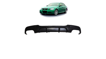 Diffuser BMW 3 E90 E91 Rear Matt Black