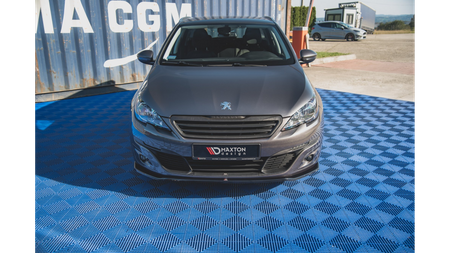 Splitter Peugeot 308 II Facelift przód v.1 Gloss Black