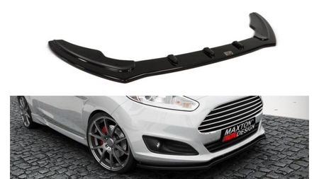 Splitter Ford Fiesta VII Facelift przód Gloss Black