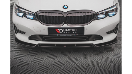 Splitter BMW 3 G20 G21 przód v.1 Gloss Black