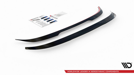 Spoiler Cap Mitsubishi Lancer Sportback VIII Gloss Black