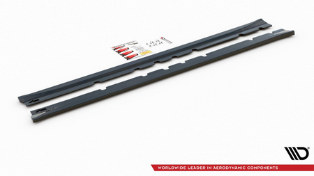 Diffuser Mitsubishi Lancer VIII Side Skirts Gloss Black